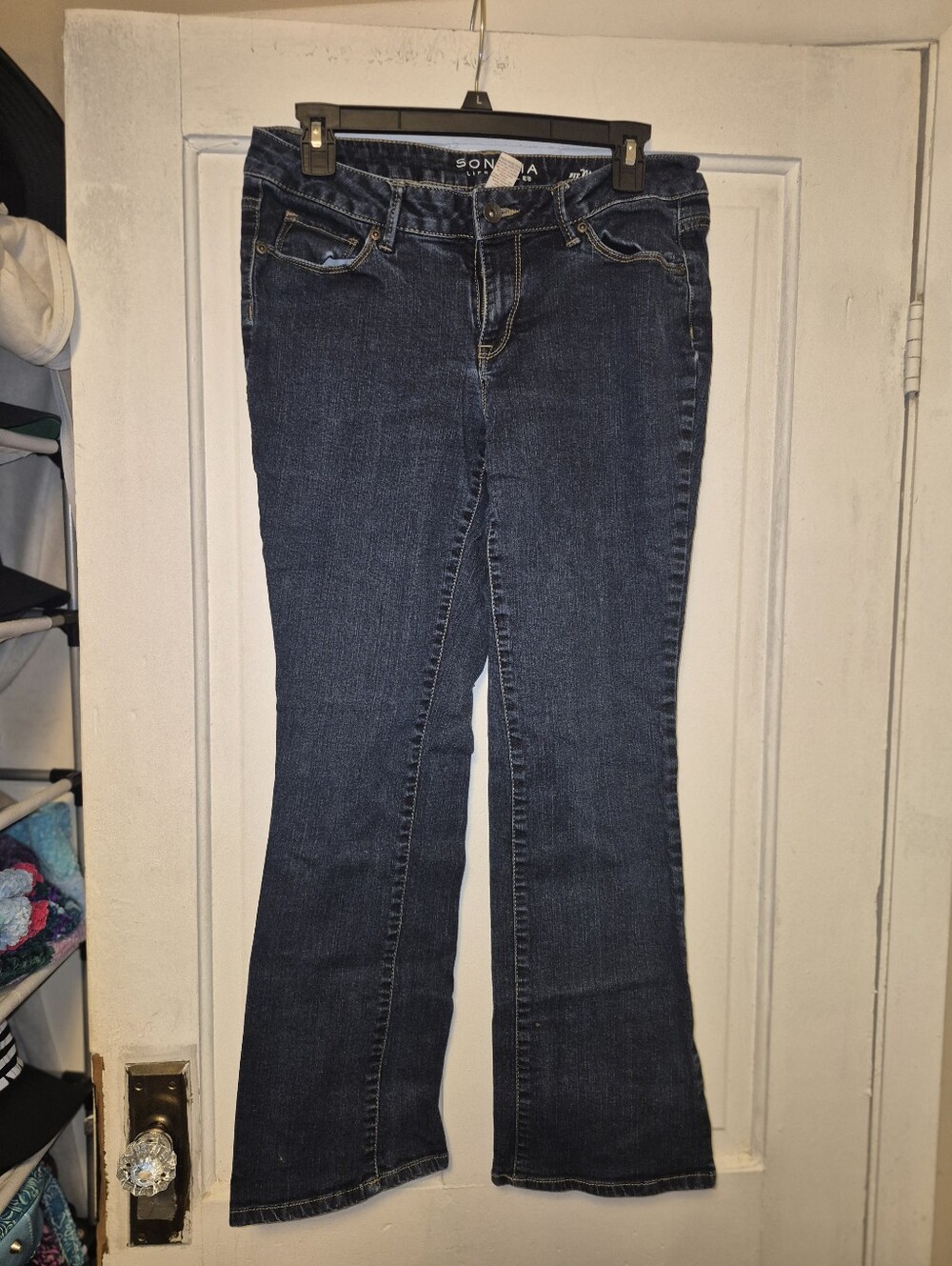 Sonoma Dark Blue Bootcut Jeans